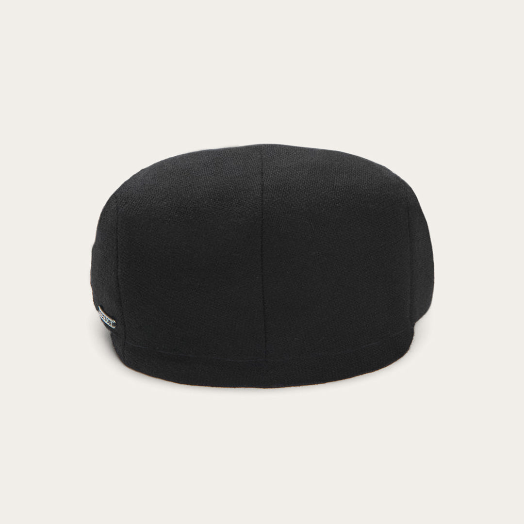 Virgin Wool & Cashmere Driver Cap Black | Stetson Hats