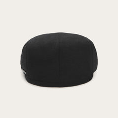 Virgin Wool & Cashmere Driver Cap Black | Stetson Hats