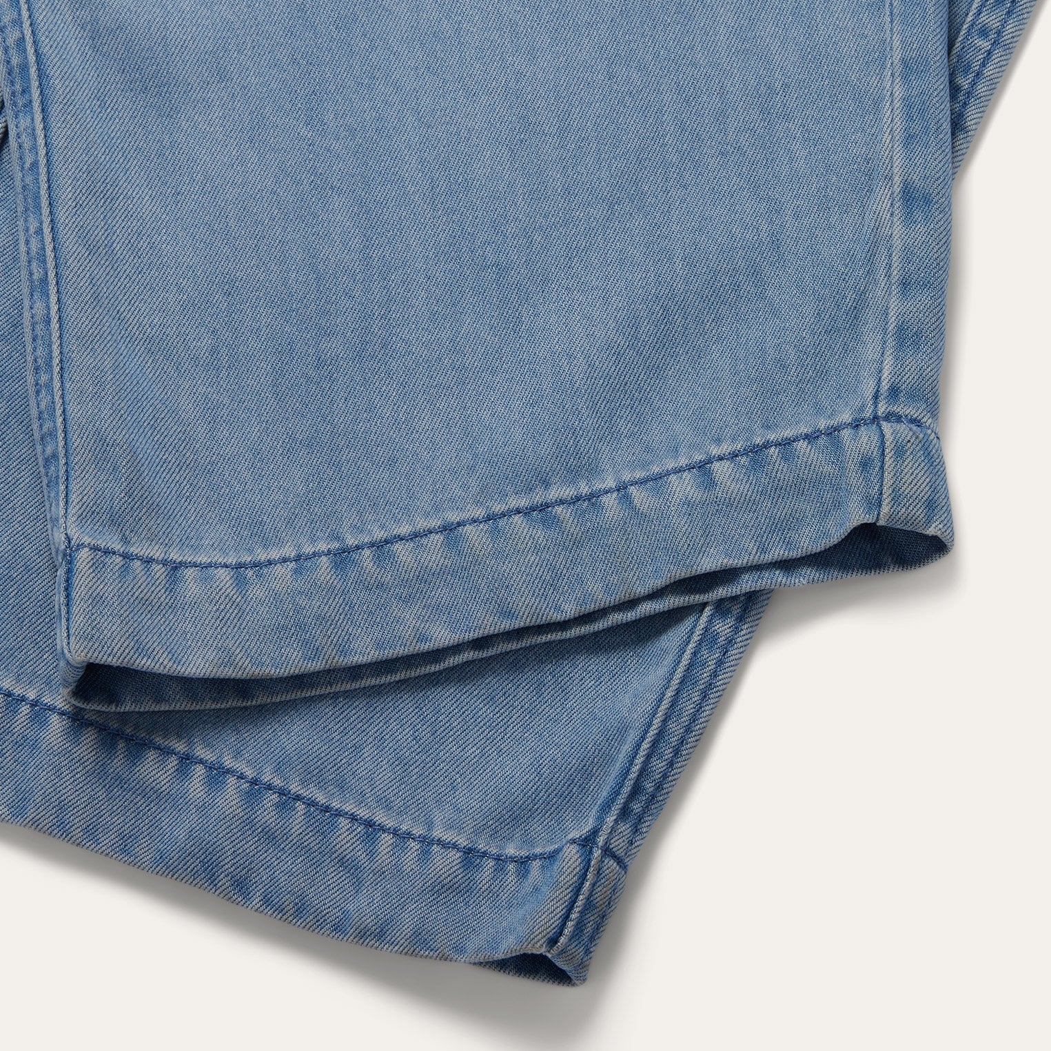 Notch Collar Jumpsuit Blue | Stetson Women