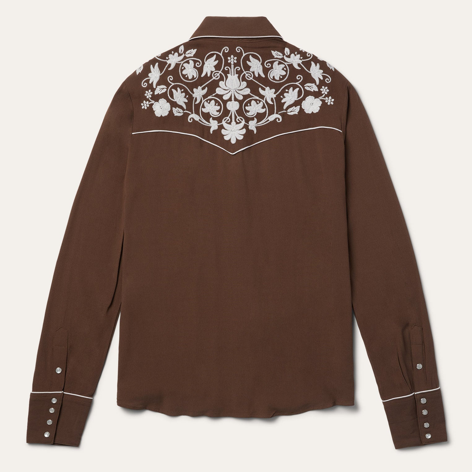 Classic Western Snap Shirt Brown | Stetson Women