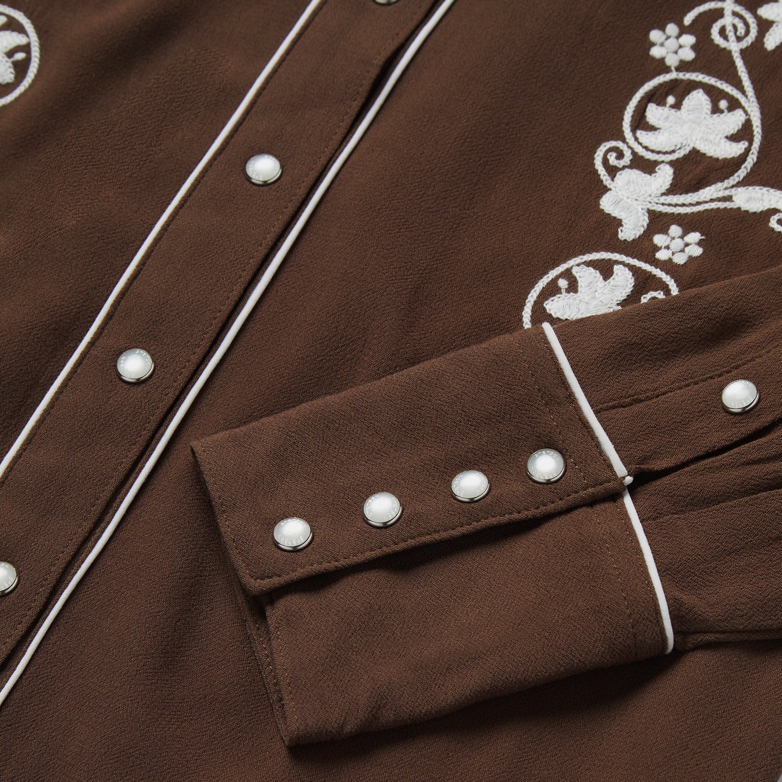 Classic Western Snap Shirt Brown | Stetson Women
