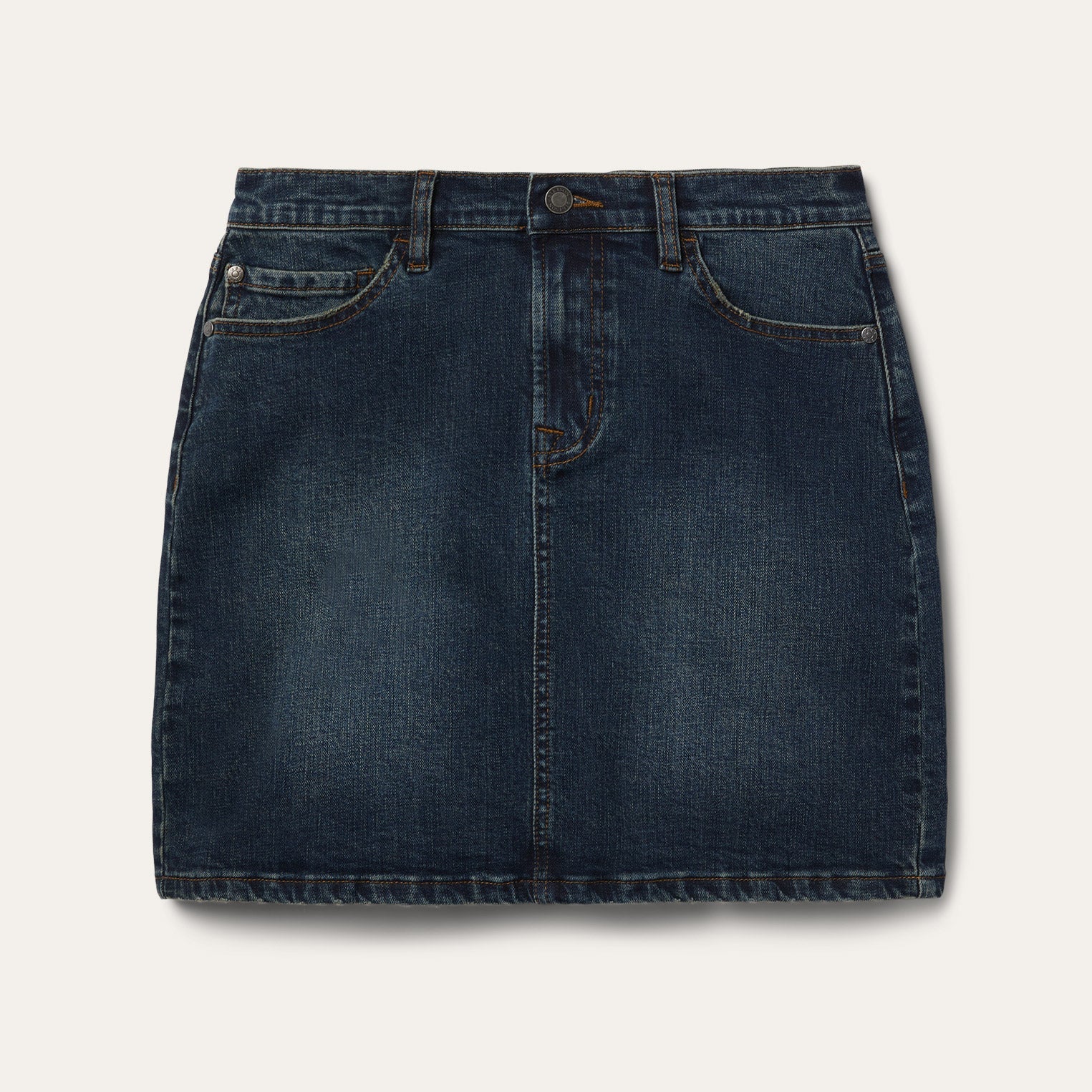 Stretch Denim 5-Pocket Skirt Blue | Stetson Women
