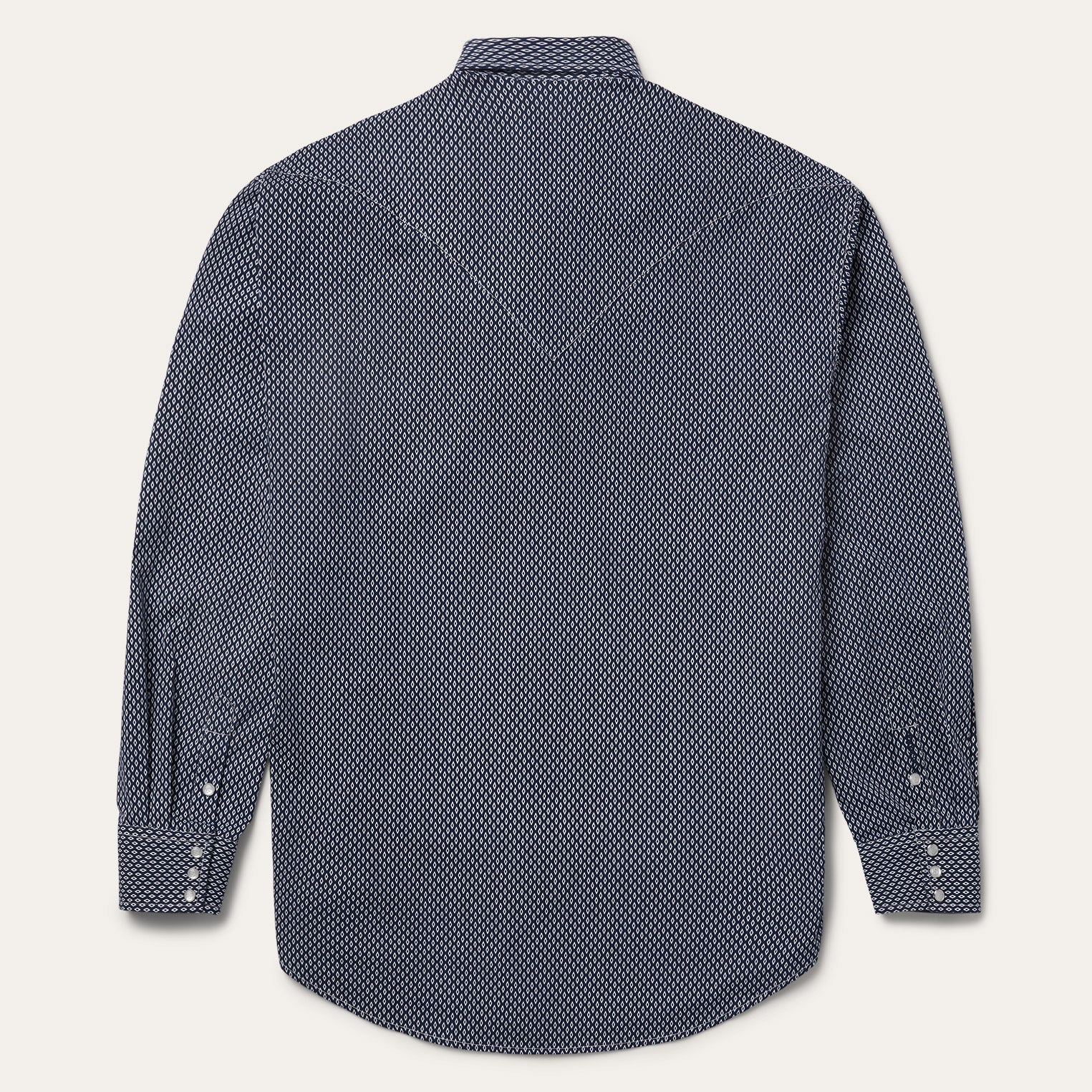 Diamond Geo Western Shirt Blue | Stetson Men