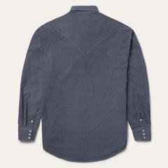 Diamond Geo Western Shirt Blue | Stetson Men