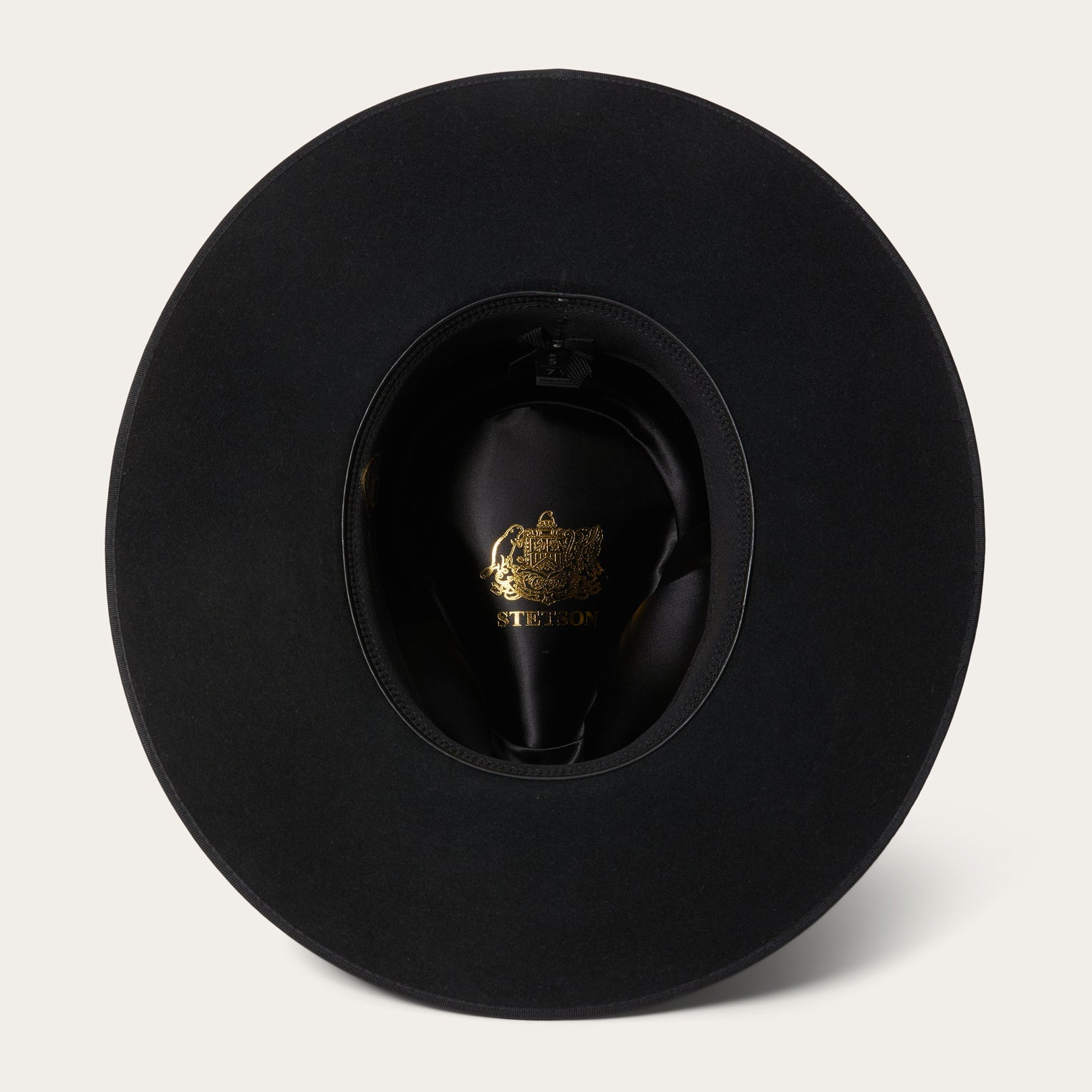 Midtown Wide Flat Brim Hat Black | Stetson Hats