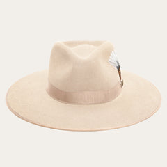 Midtown Wide Flat Brim Hat Bone | Stetson Hats