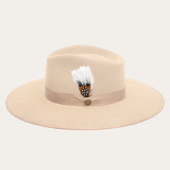 Midtown Wide Flat Brim Hat Bone | Stetson Hats