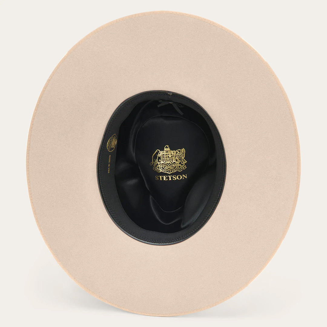 Midtown Wide Flat Brim Hat Bone | Stetson Hats