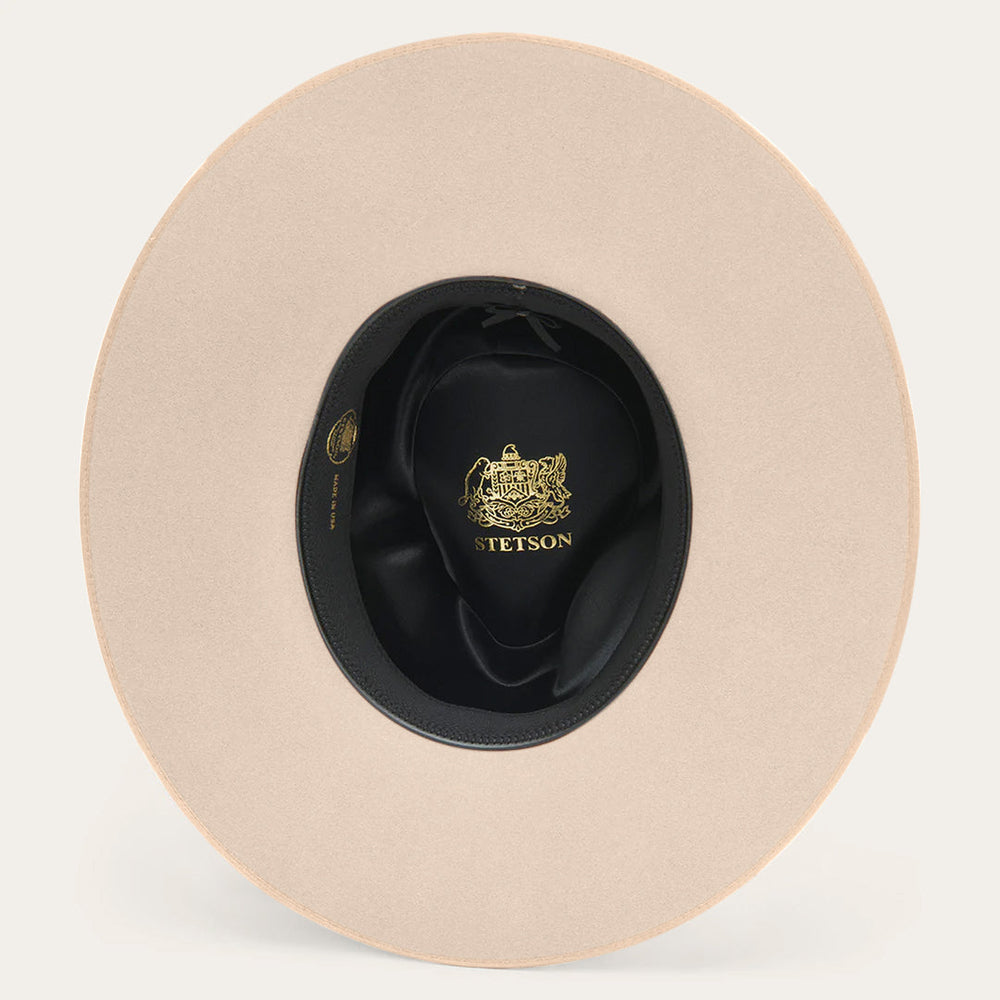 Midtown Wide Flat Brim Hat Bone | Stetson Hats