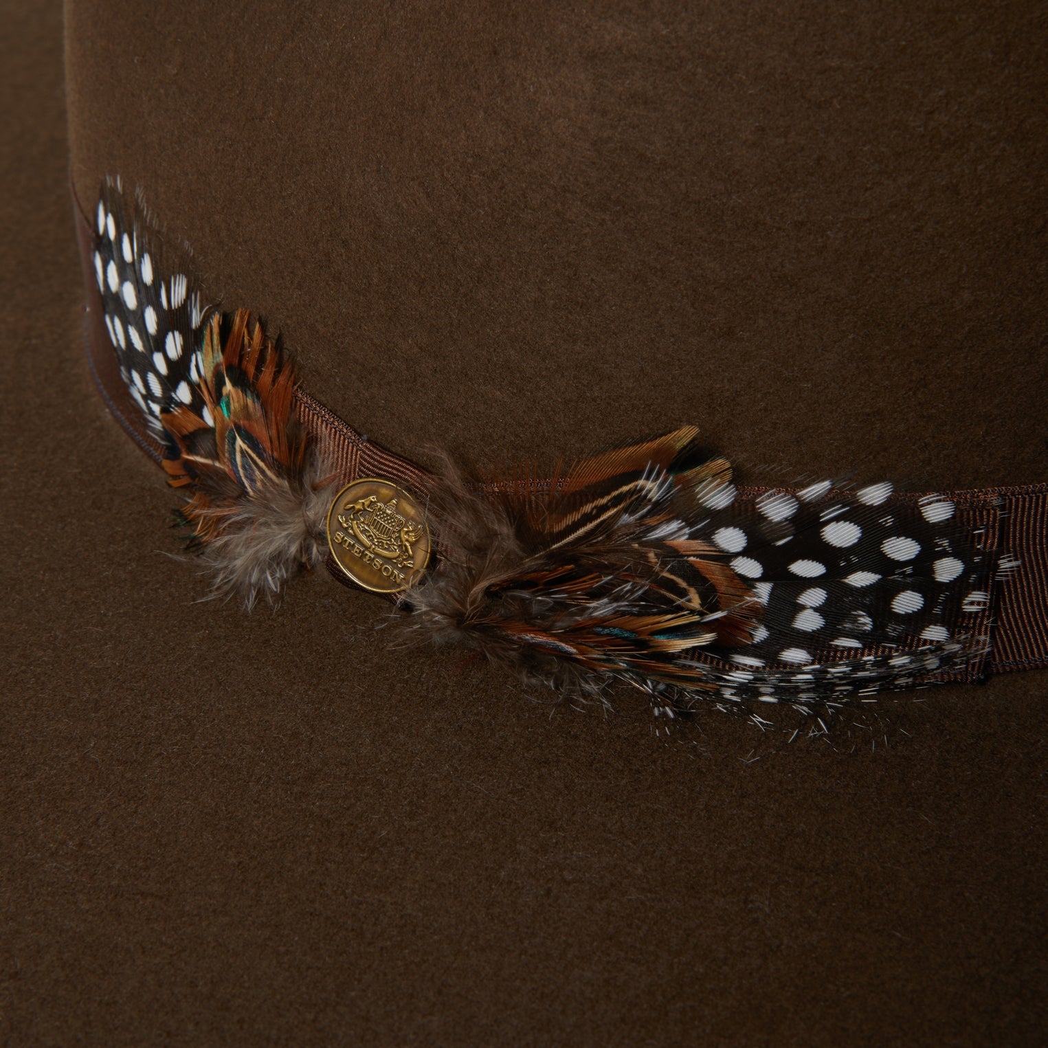 Midtown Wide Flat Brim Hat Oak | Stetson Hats