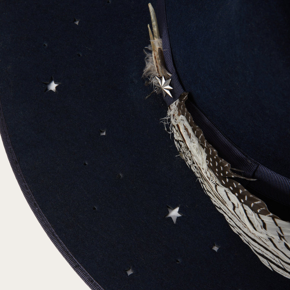 Night Sky Fedora Navy | Stetson Hats