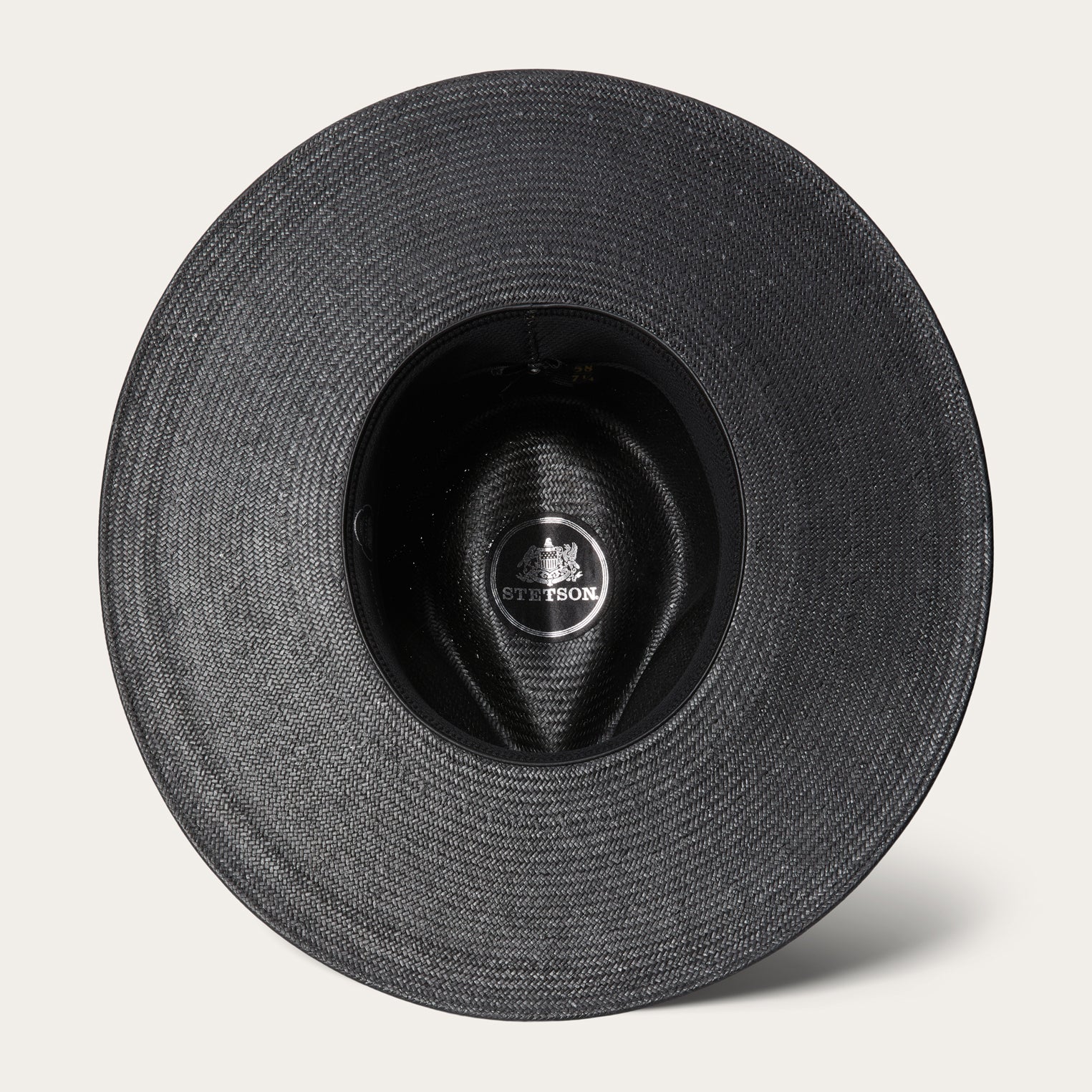 Atacama Straw Fedora Black | Stetson Hats