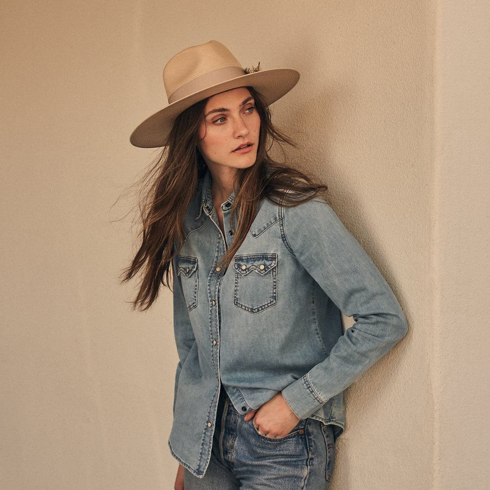 Atacama Straw Fedora Silverbelly | Stetson Hats