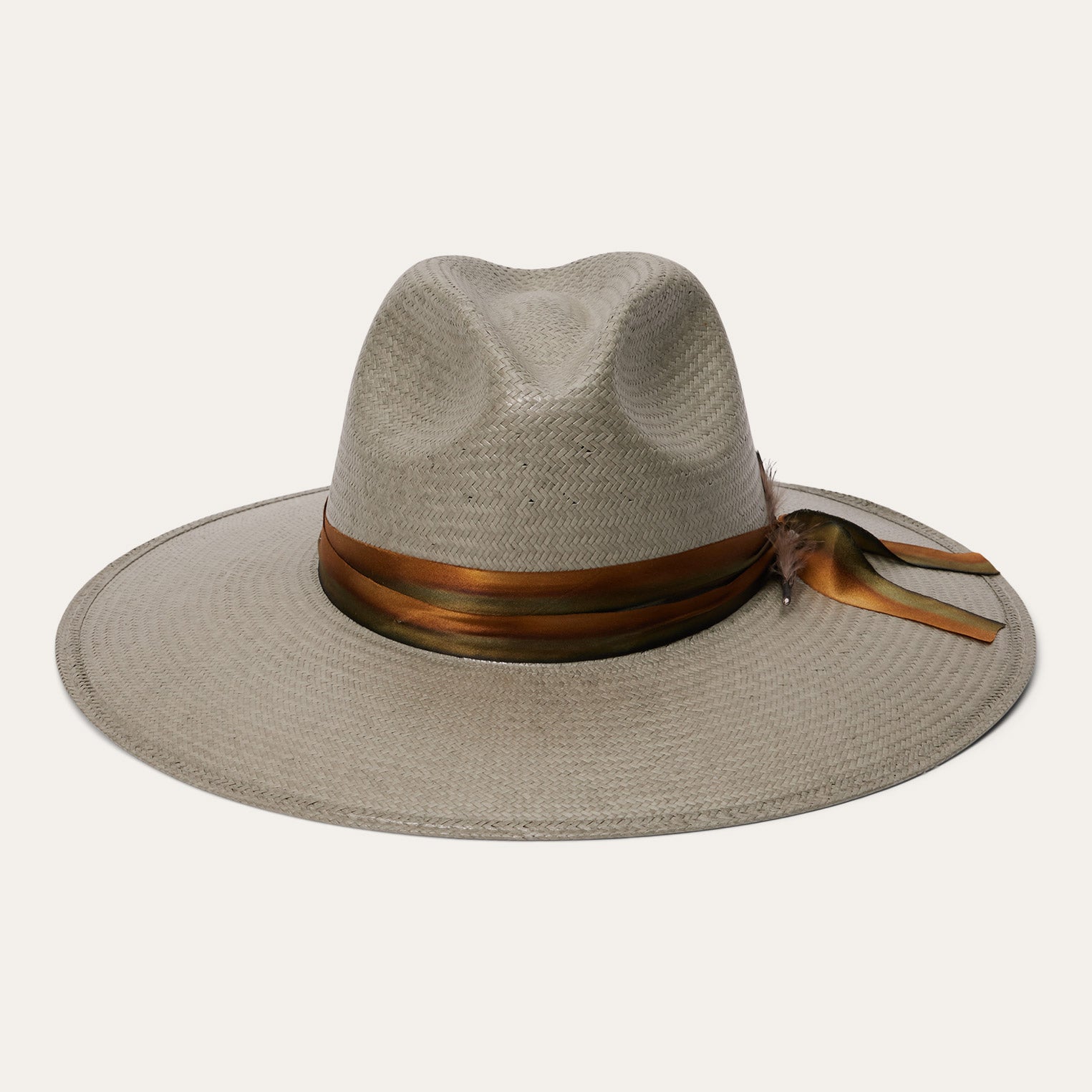 Caelus Straw Fedora Seafoam | Stetson Hats