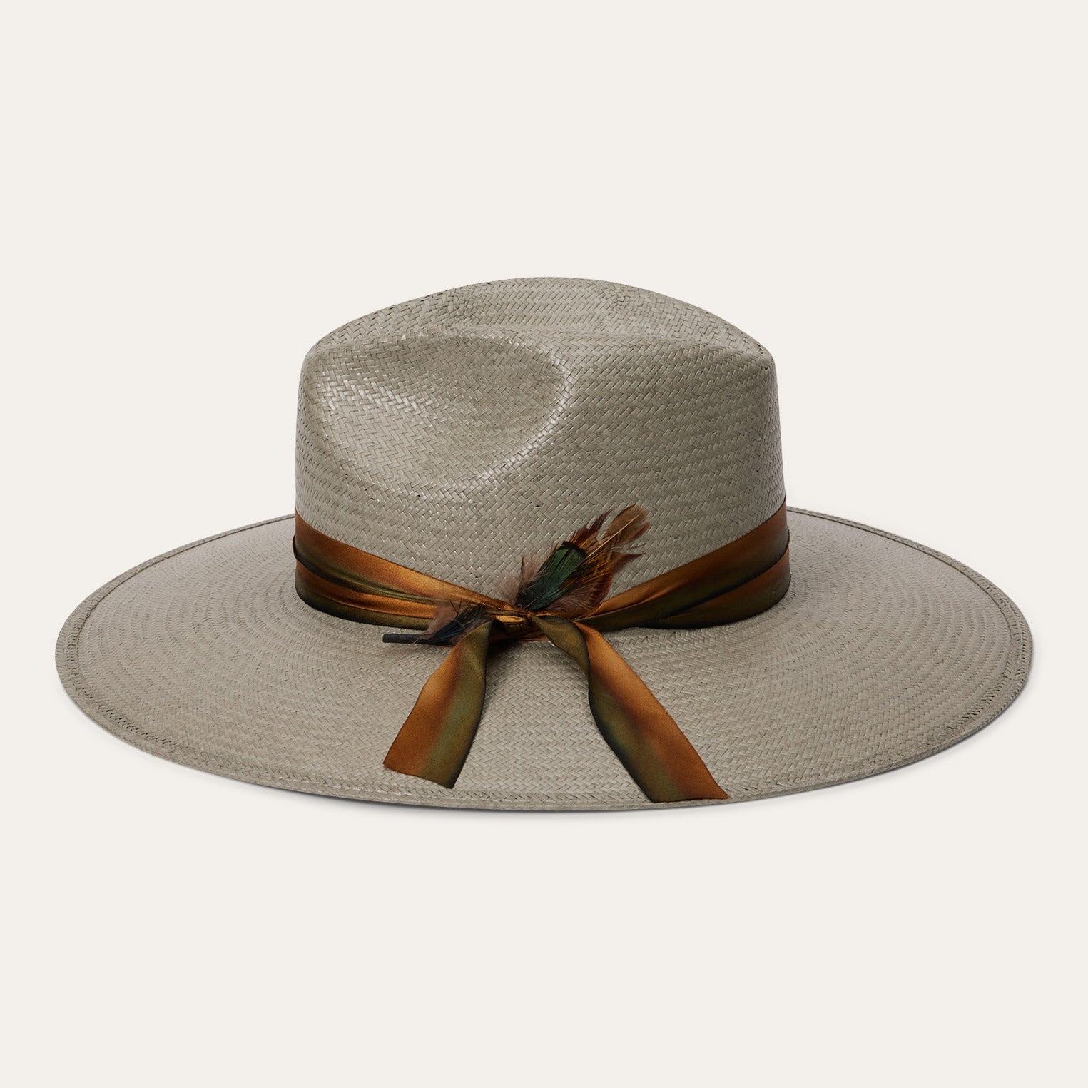 Caelus Straw Fedora Seafoam | Stetson Hats
