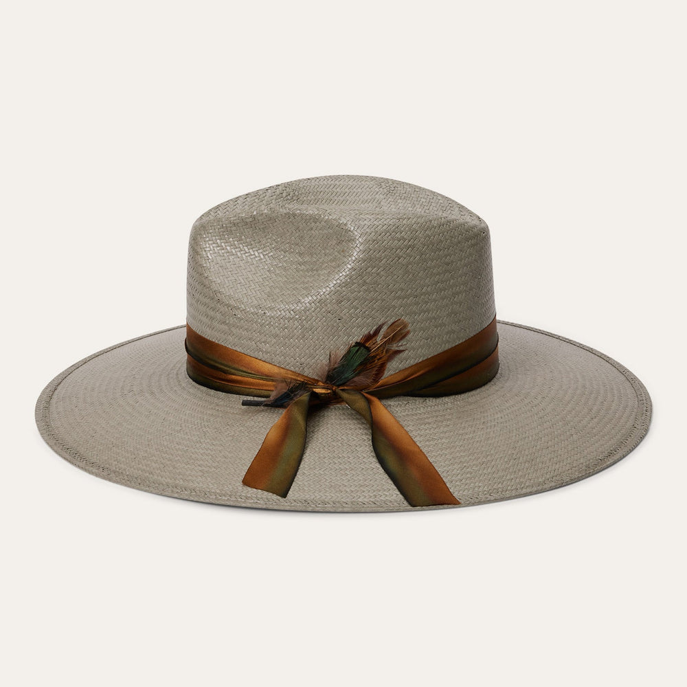 Caelus Straw Fedora Seafoam | Stetson Hats