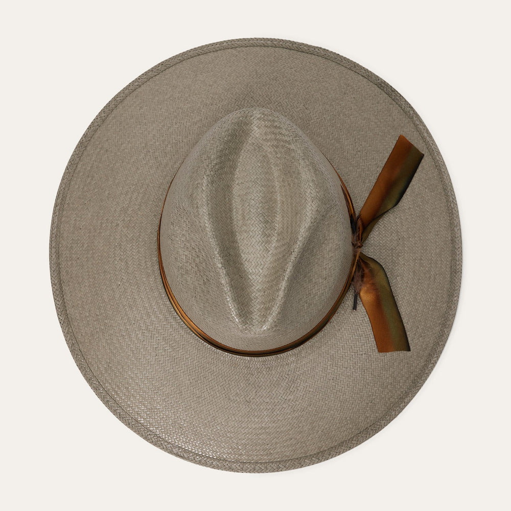 Caelus Straw Fedora Seafoam | Stetson Hats