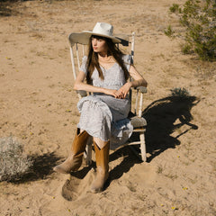 Helena Straw Fedora Natural | Stetson Hats
