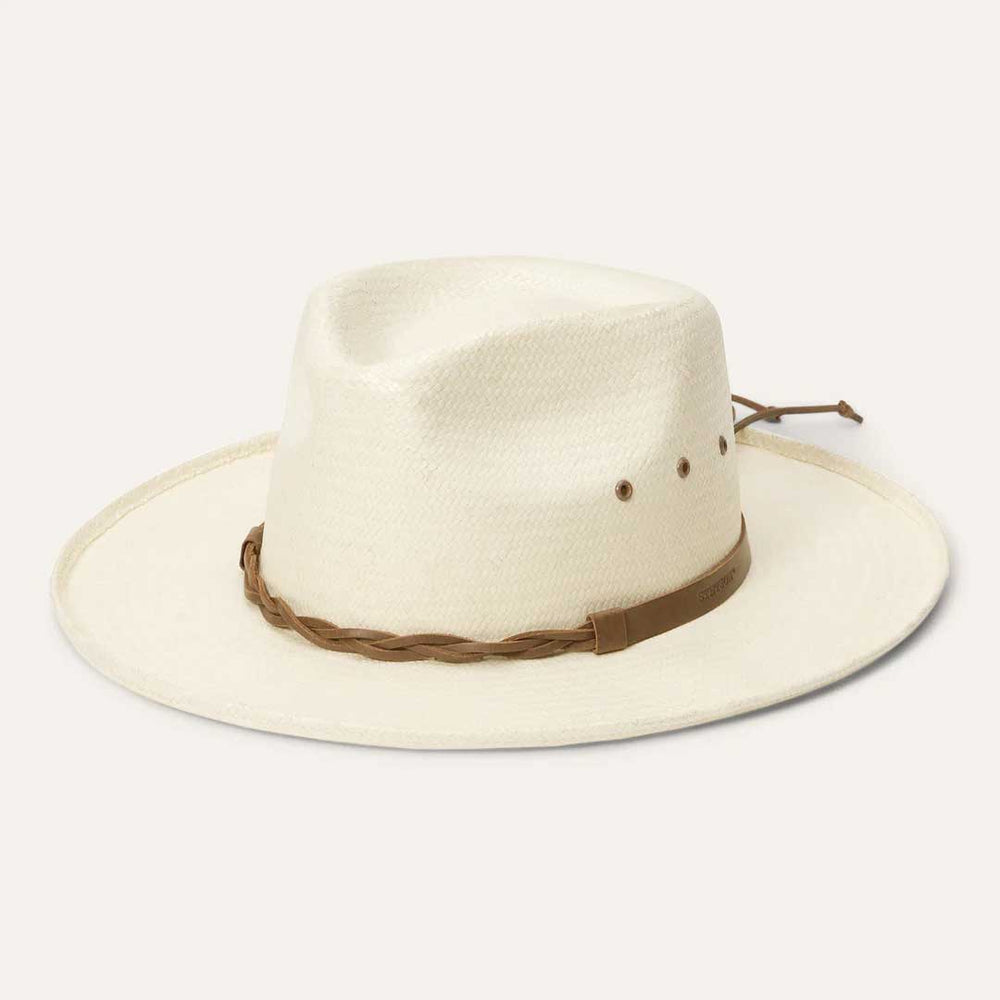 Helena Straw Fedora Natural | Stetson Hats