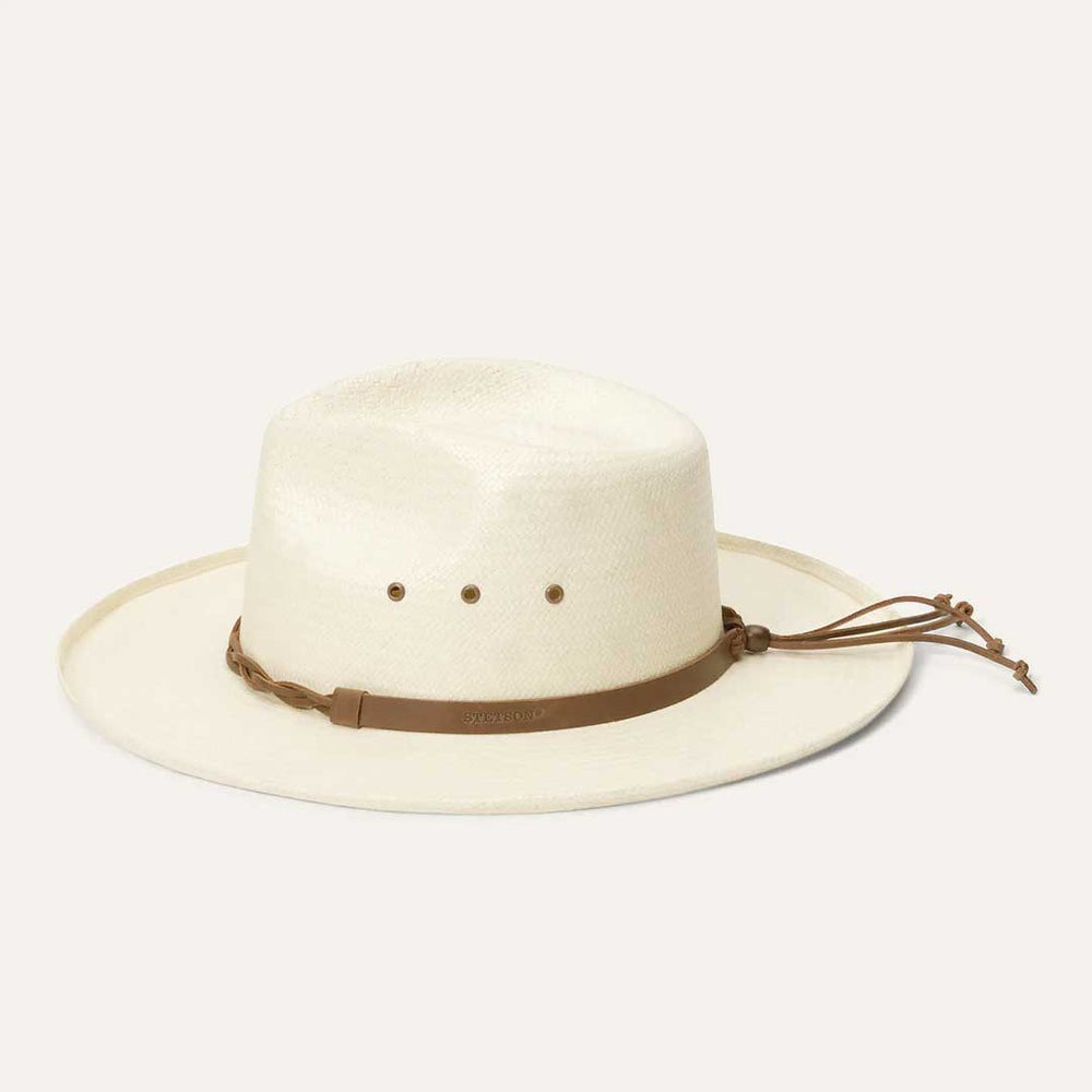 Helena Straw Fedora Natural | Stetson Hats