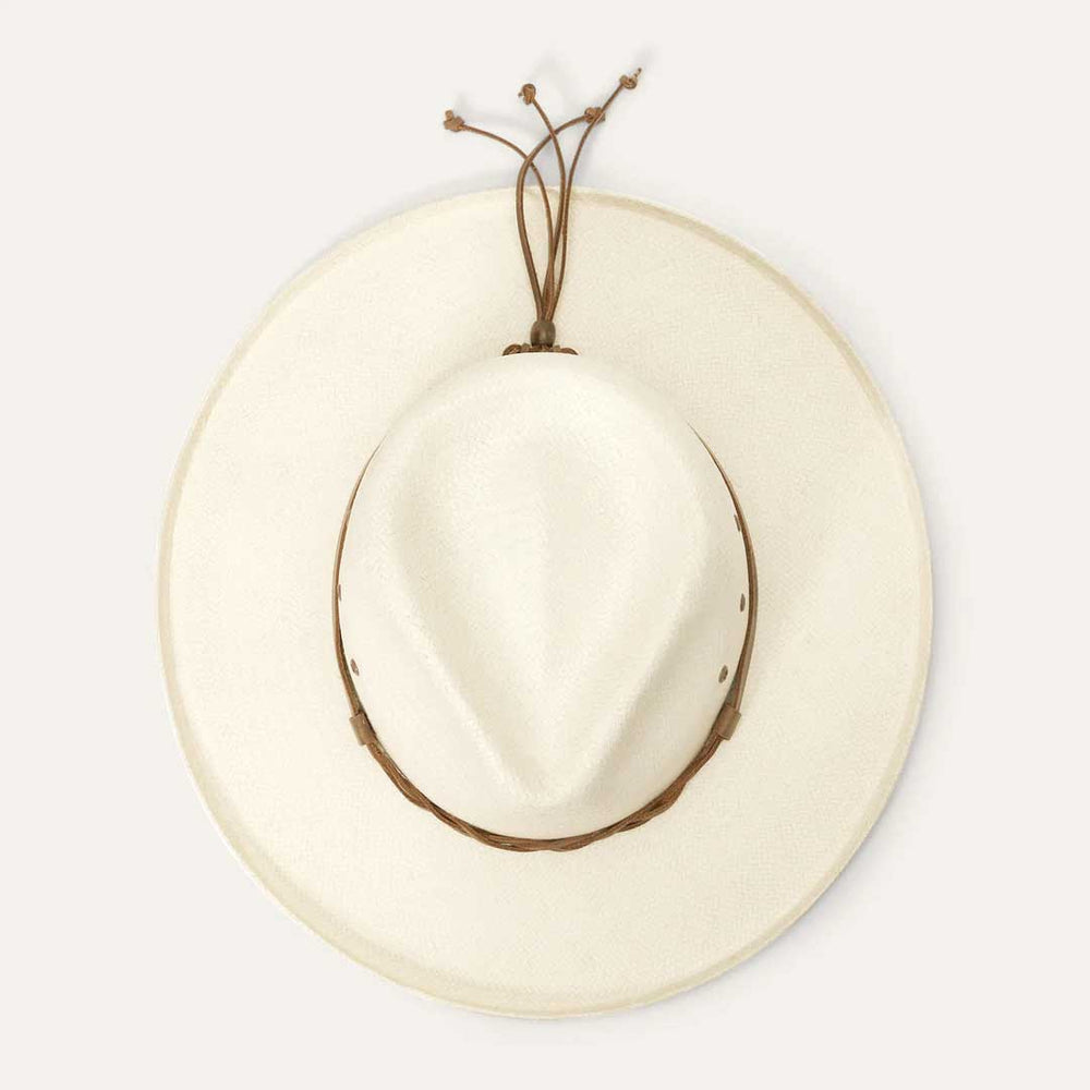 Helena Straw Fedora Natural | Stetson Hats