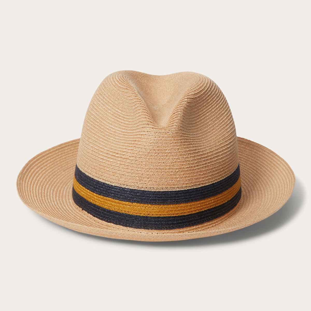 Triad Straw Fedora Mustard | Stetson Hats