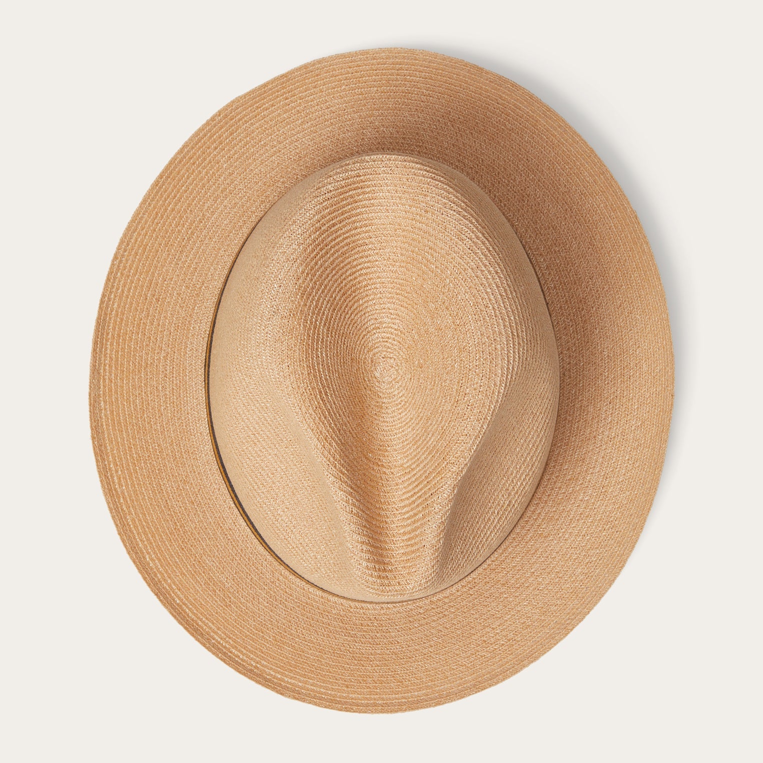 Triad Straw Fedora Mustard | Stetson Hats