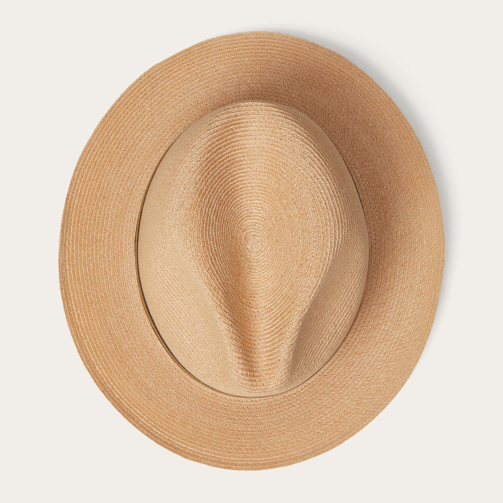 Triad Straw Fedora Mustard | Stetson Hats