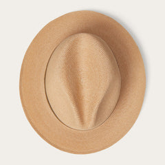 Triad Straw Fedora Mustard | Stetson Hats