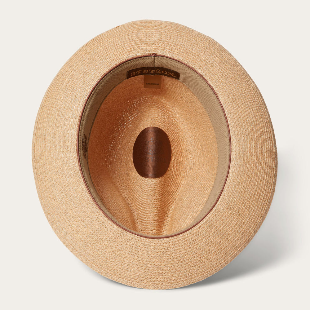 Triad Straw Fedora Mustard | Stetson Hats