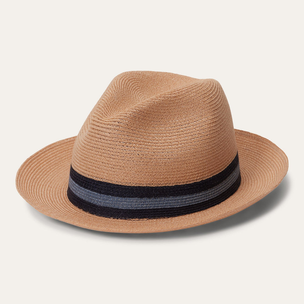Triad Straw Fedora Turquoise | Stetson Hats