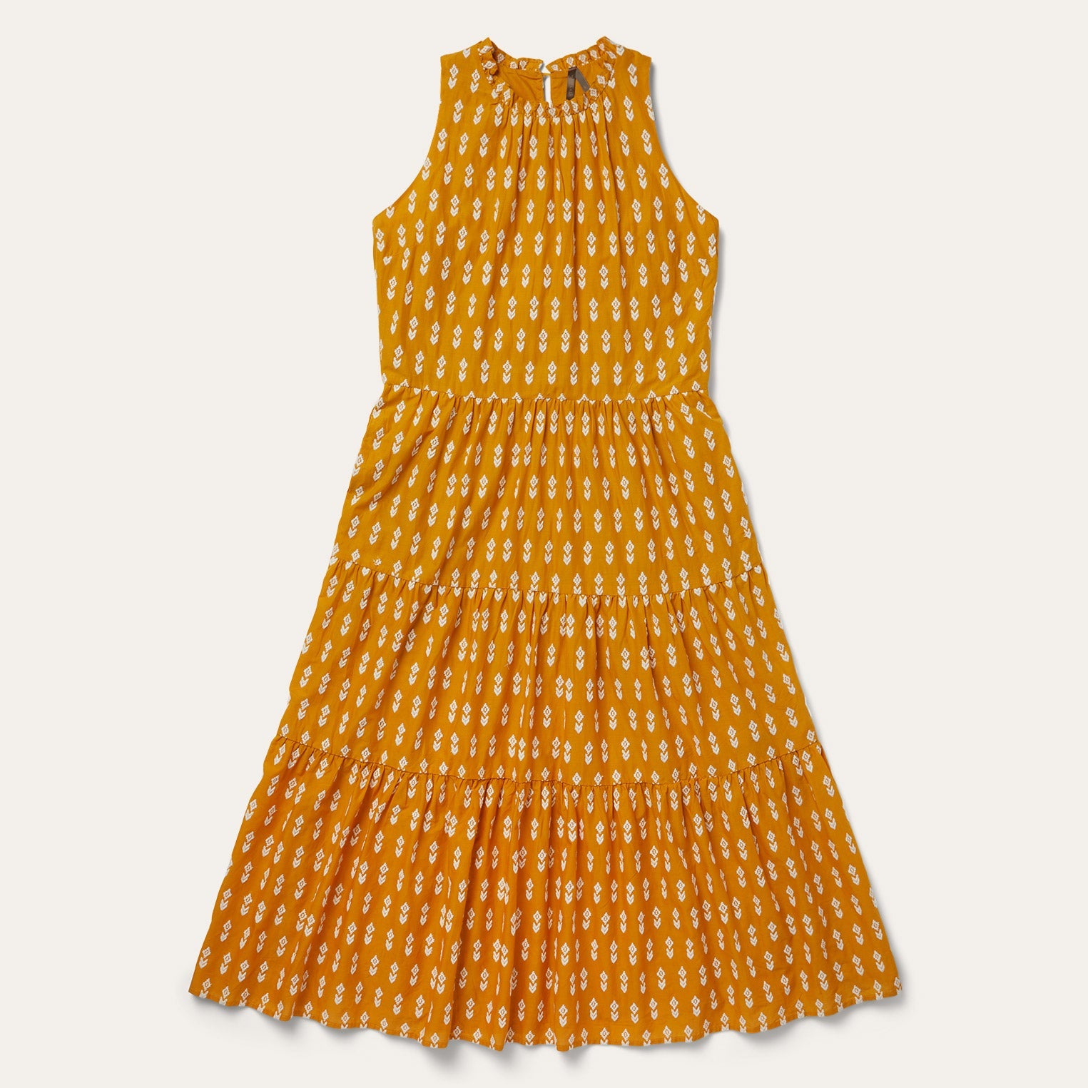 Aztec Dress Yellow | Stetson Women