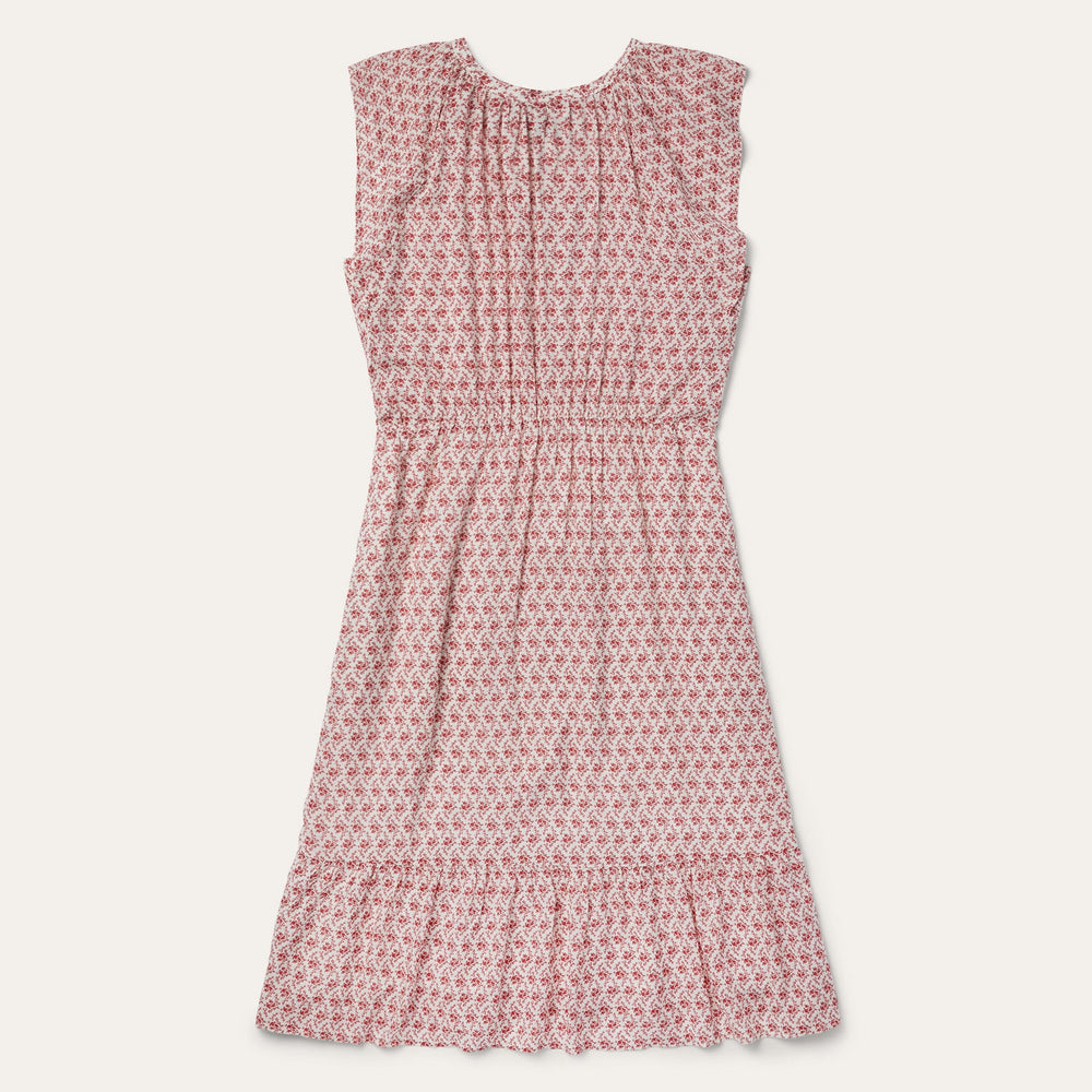 Cottage Floral Dress Red | Stetson Women