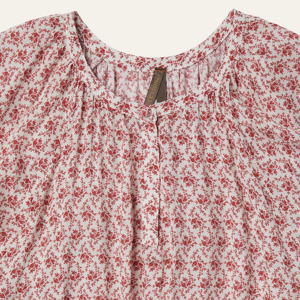 Cottage Floral Dress Red | Stetson Women