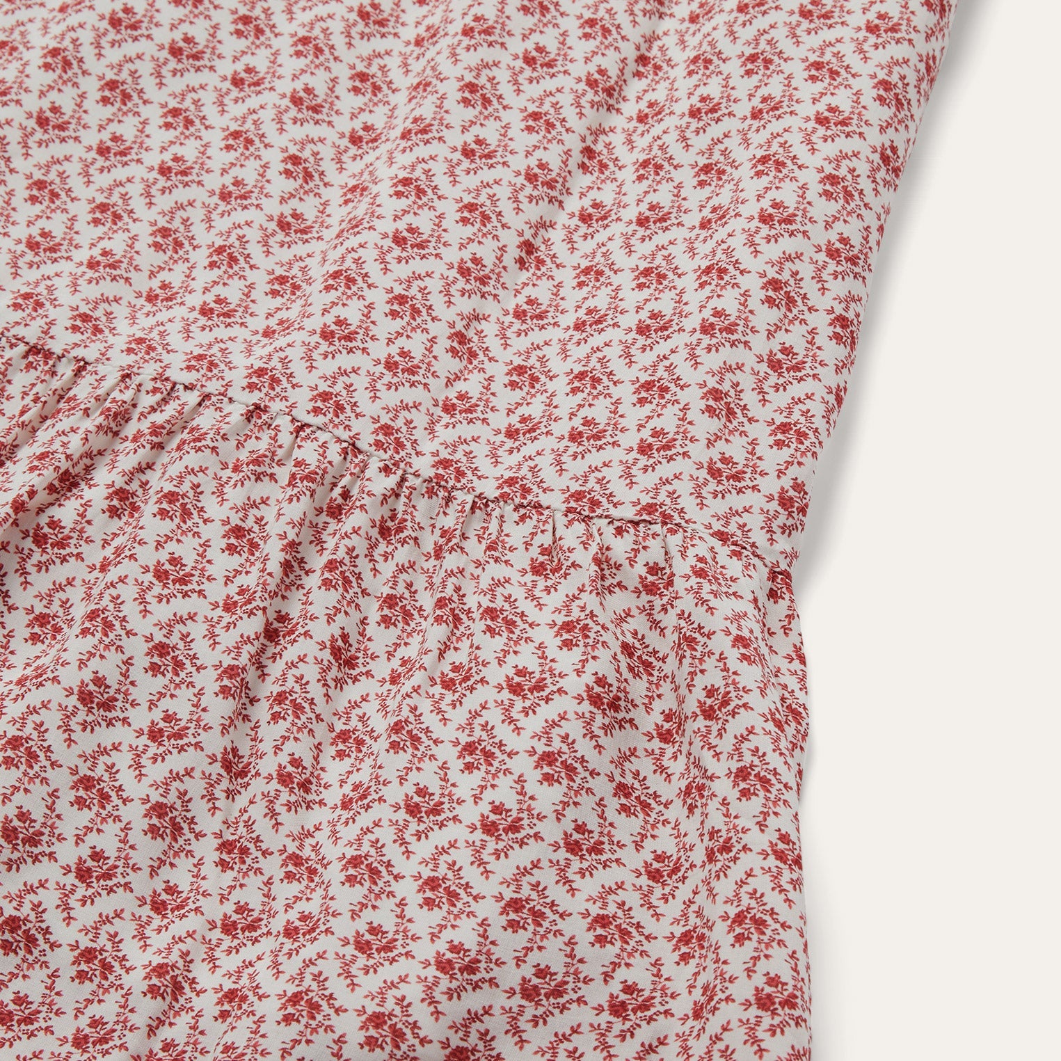 Cottage Floral Dress Red | Stetson Women