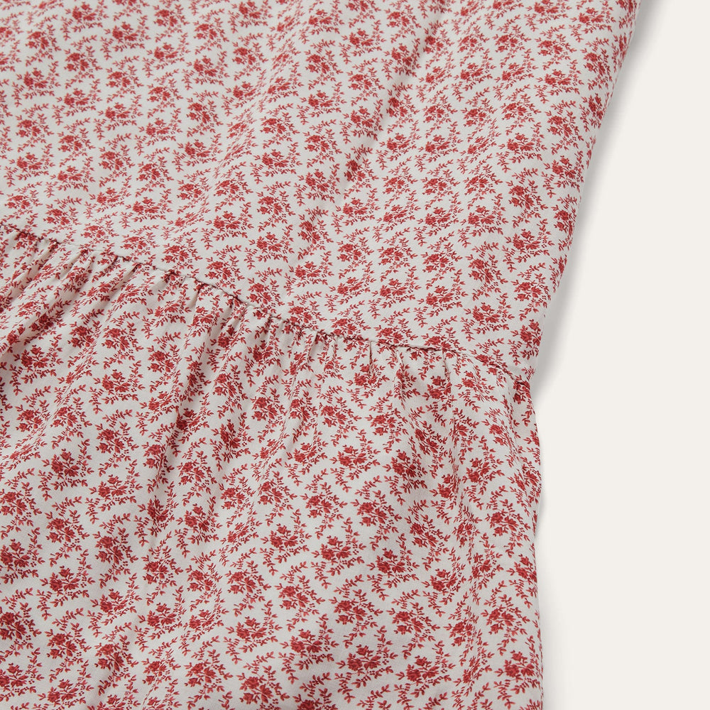 Cottage Floral Dress Red | Stetson Women