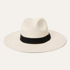 The Naturalist Straw Hat Natural - Black Band | Stetson Hats