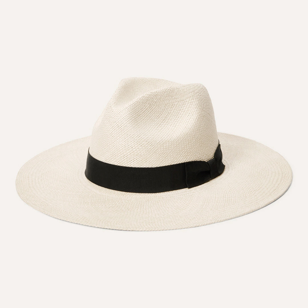 The Naturalist Straw Hat Natural - Black Band | Stetson Hats