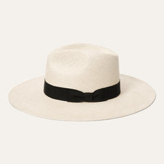 The Naturalist Straw Hat Natural - Black Band | Stetson Hats