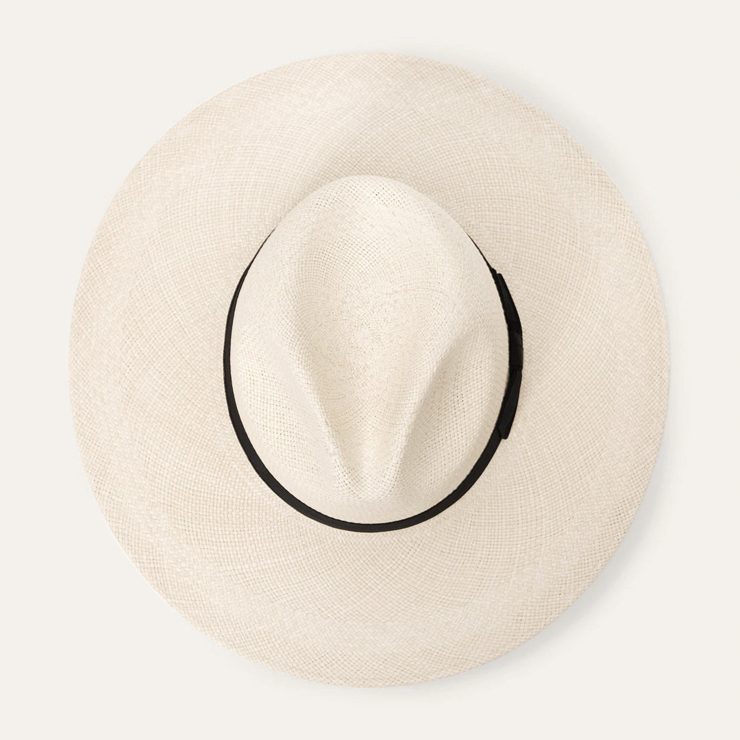 The Naturalist Straw Hat Natural - Black Band | Stetson Hats