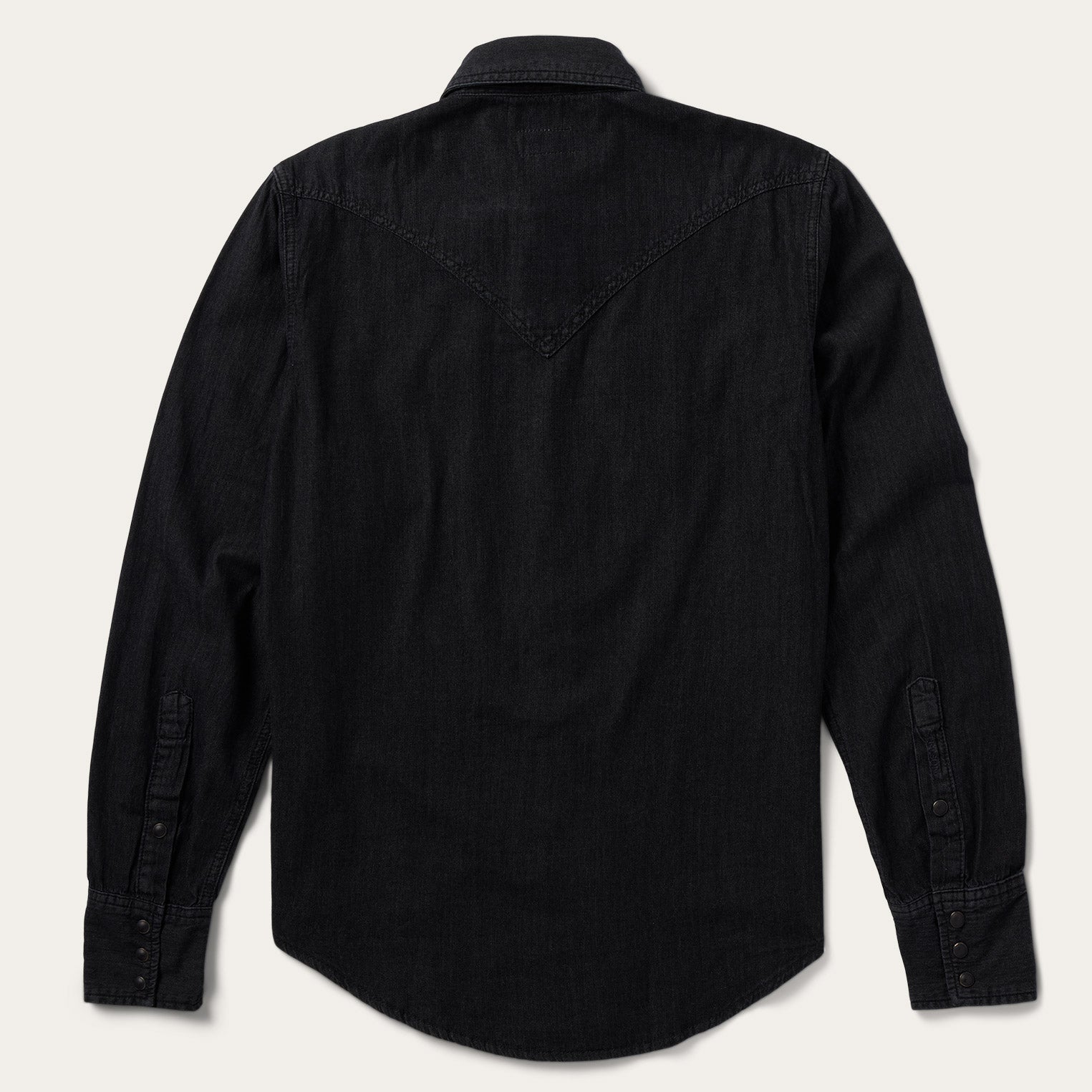 Modern Denim Western Shirt Black | Stetson Men