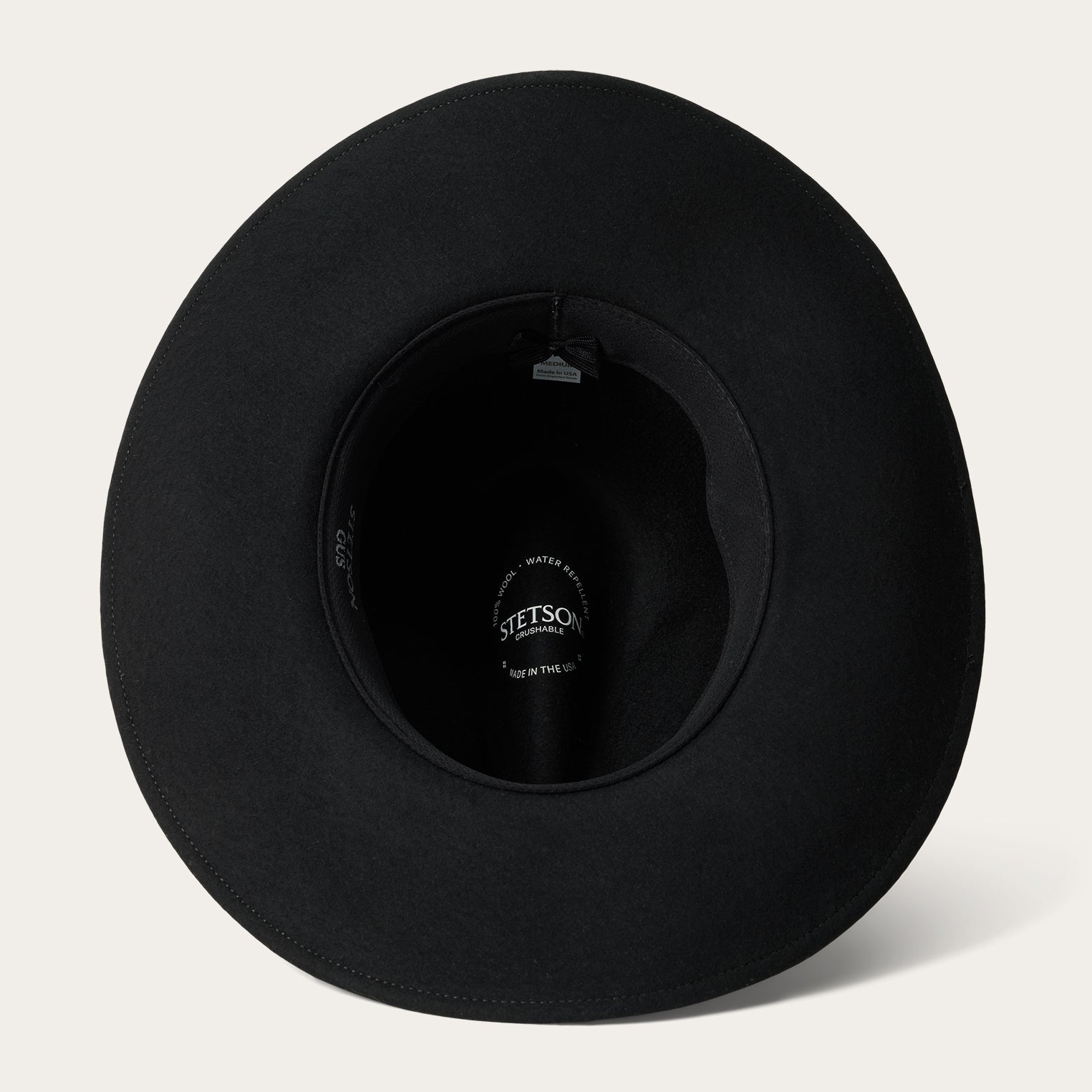 Gus Crushable Outdoor Hat Black | Stetson Hats