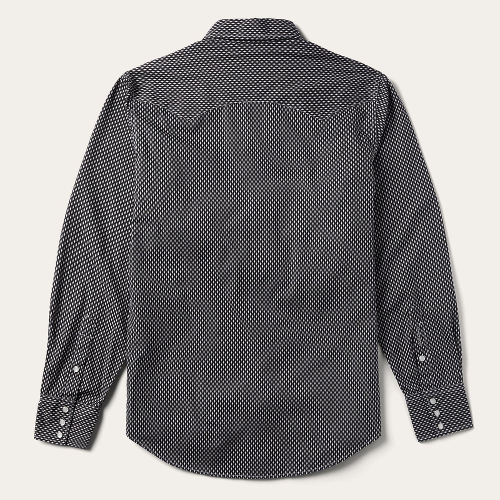 Black Diamond Shirt Black | Stetson Men