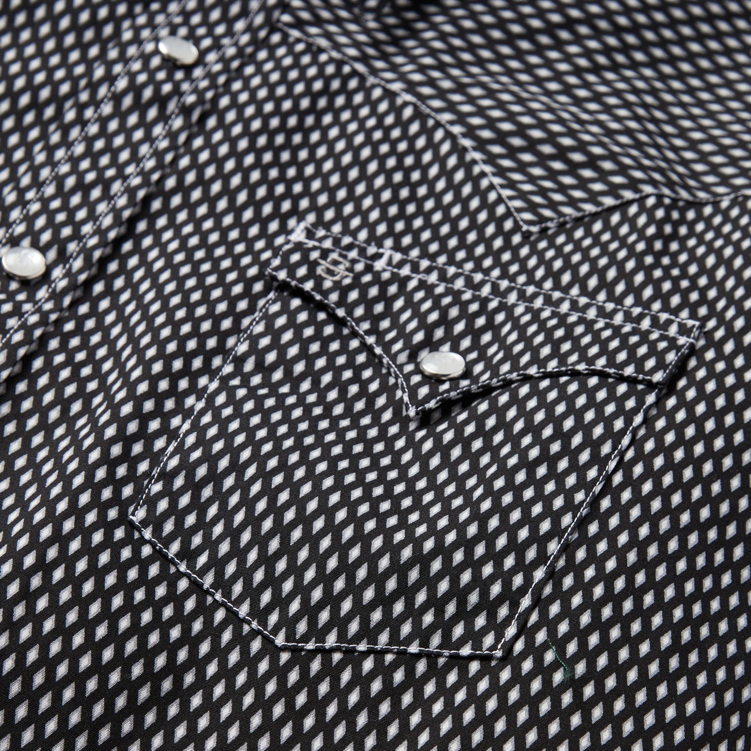 Black Diamond Shirt Black | Stetson Men