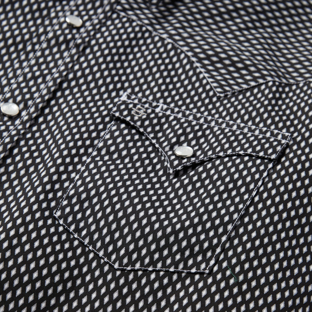 Black Diamond Shirt Black | Stetson Men