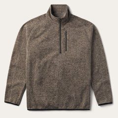 Tan Bonded Knit Sweater Tan | Stetson Men