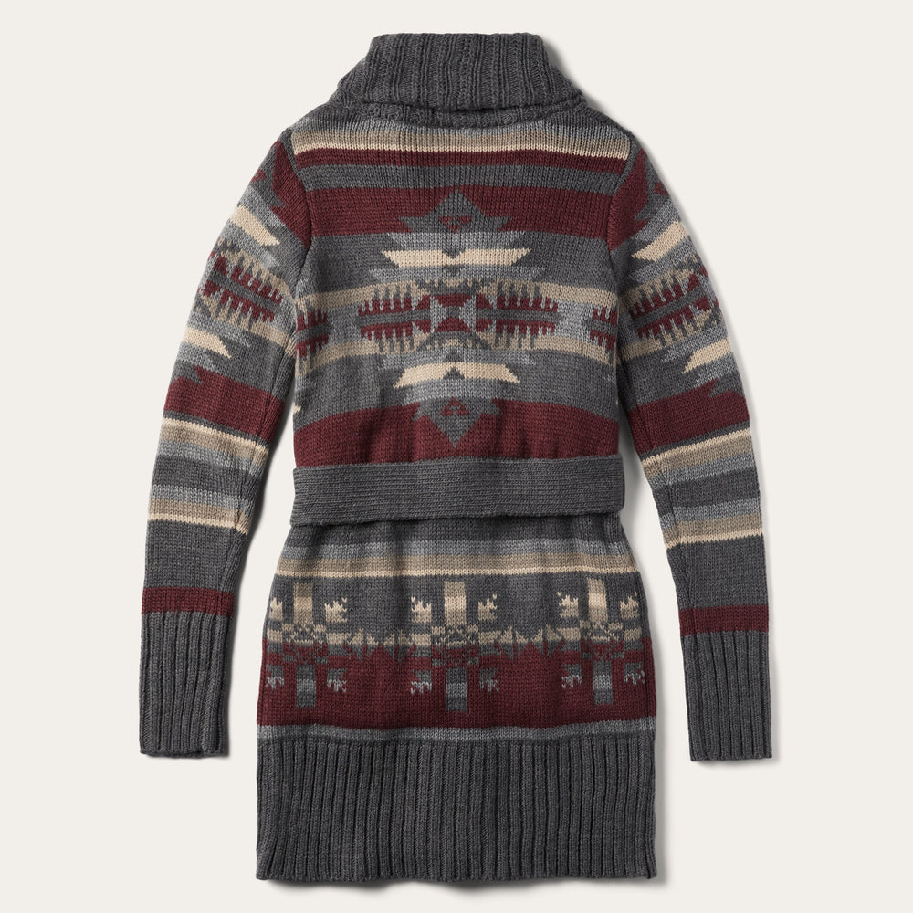 Aztec Belted Cardigan Multi | Stetson Women