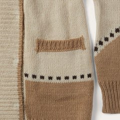 Horseshoe & Star Belted Cardigan White | Stetson Women