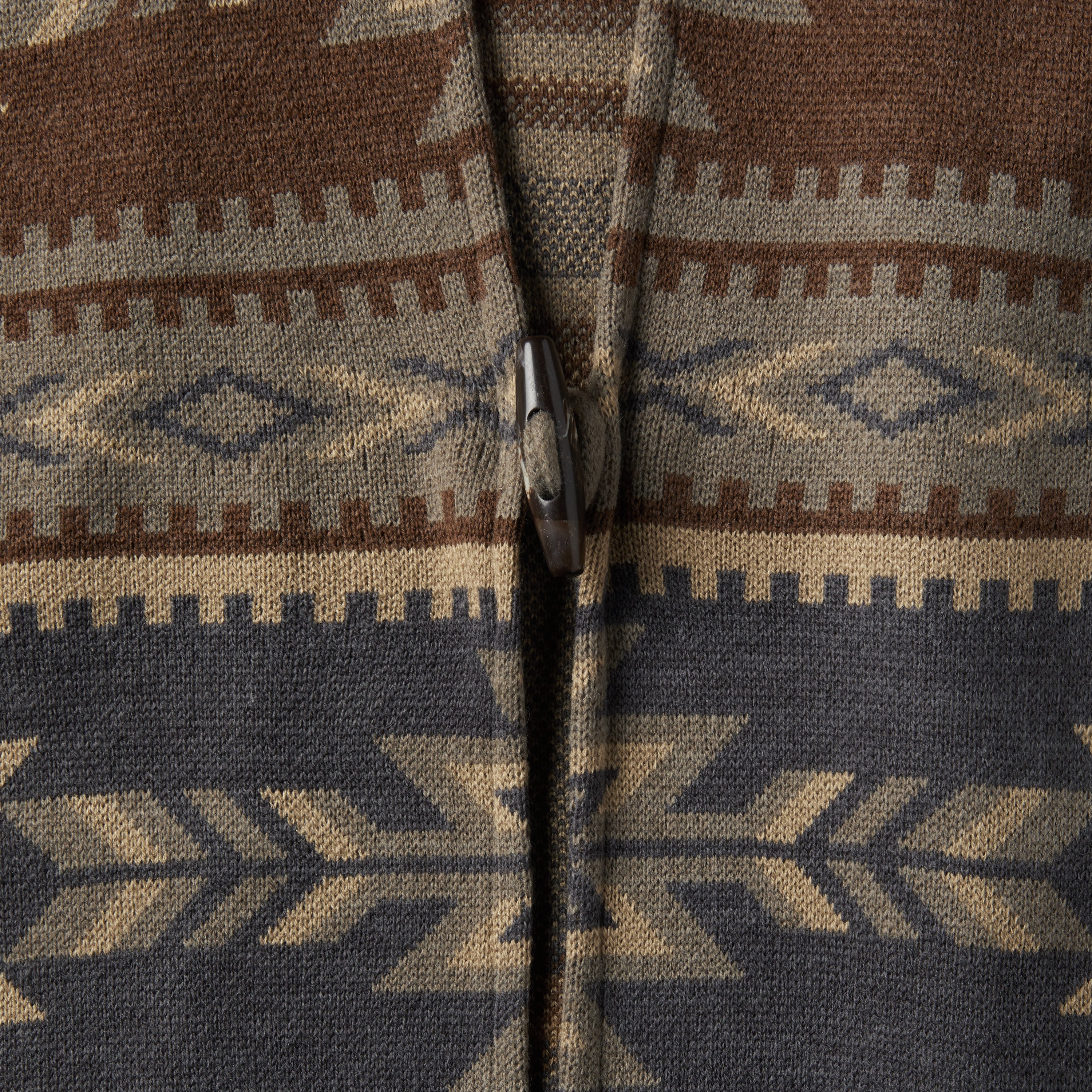 Aztec Print Sweater Poncho Multi | Stetson Women