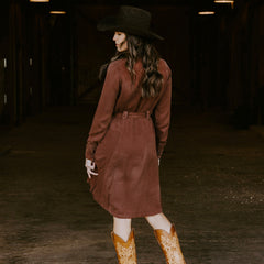 Tobacco Western Dress Brown | Stetson Women